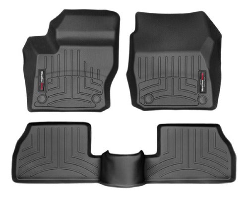 Tapetes Uso Rudo Weathertech Focus 2012-2015 - 1ra+2da Filas