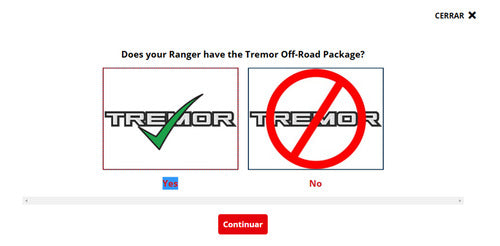 4 Loderas Weathertech Ford Ranger 2023+