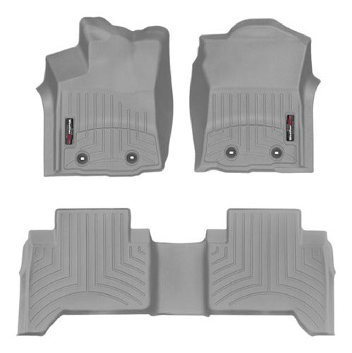 Tapetes Uso Rudo Weathertech Tacoma 2018+ 1ra+2da Filas