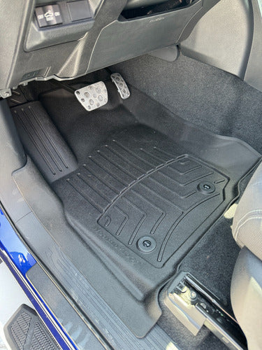 Tapetes Weathertech Hp Tacoma Hibrida 2024+ 1ra+2da Filas
