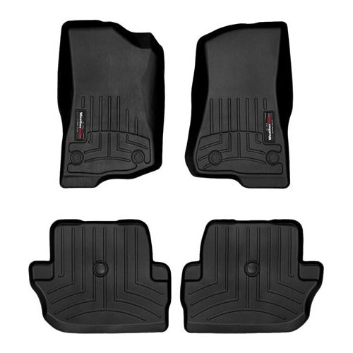 Tapetes Weathertech Wrangler 2 Puertas 2019+ 1ra+2da Filas