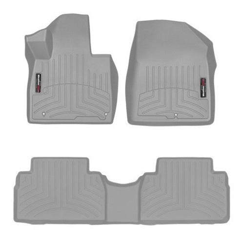 Tapetes Weathertech Santa Fe 2019-2020 - 1ra+2da Filas + Caj