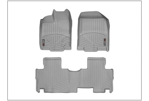 Tapetes Uso Rudo Weathertech Edge 2007-14 - 1ra+2da Fil+caju