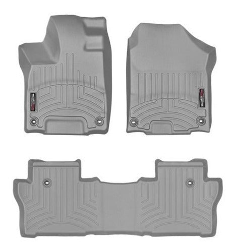 Tapetes Uso Rudo Weathertech Pilot 2016-2020 - 1ra+2da Filas
