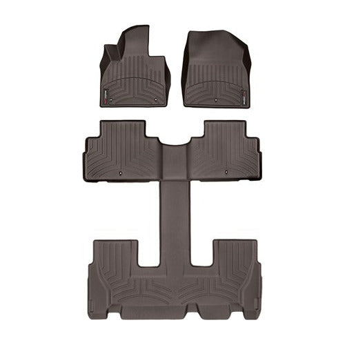 Tapetes Weathertech Palisade 2020+ 1ra+2da+3ra F+ Cajuela L