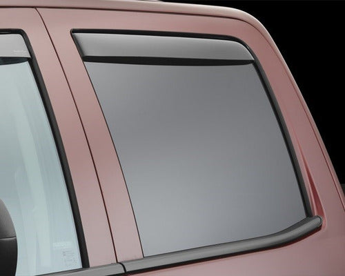 Weathertech Deflectores 2 Ventanas Silverado Dob Cab. 14-18