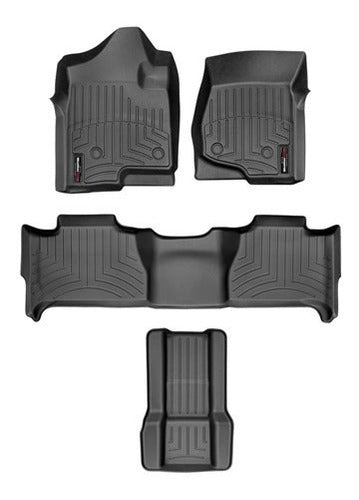 Tapetes Weathertech Yukon 2007-2010 1ra+2da+pasillo+cajuela