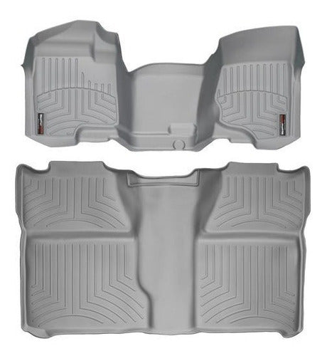 Tapetes Weathertech Sierra 2007-2013 - 1racorrido+2da Filas