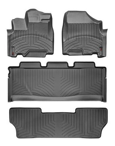 Tapetes Weathertech Odyssey 2005-2010 - 1ra+2da+3ra F + Caju