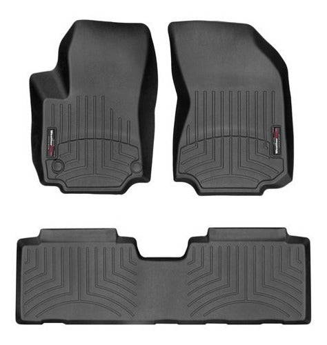 Tapetes Weathertech Civic 2012-2013 - 1ra+2da Filas+ Caj