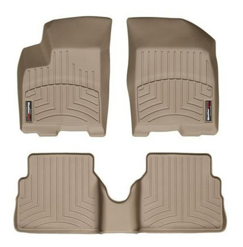 Tapetes Uso Rudo Weathertech Aveo 2008-2017 - 1ra+2da Filas
