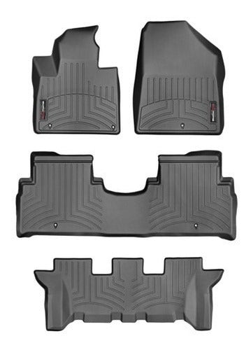 Tapetes Weathertech Hp Tesla Model Y 2020+ 1ra+2da Filas