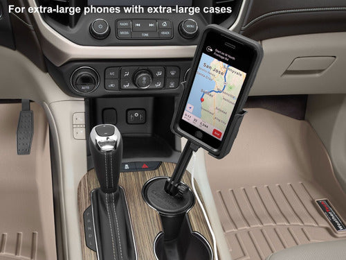 Soporte Para Celular Con Extension Cupfone En Portavasos