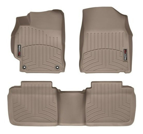 Tapetes Weathertech Camry 2012-2014 - 1ra+2da Filas