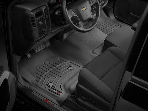 Tapetes Weathertech Silverado 2014-2018 Cab Ext 1ra+2da Fila
