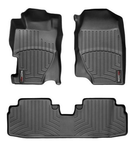 Tapetes Weathertech Civic 2001-2005 - 1ra+2da Filas