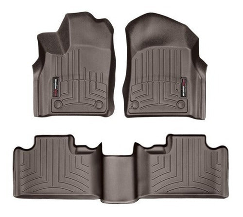 Tapetes Weathertech Grand Cherokee 2016-2020 - 1ra+2da F+caj