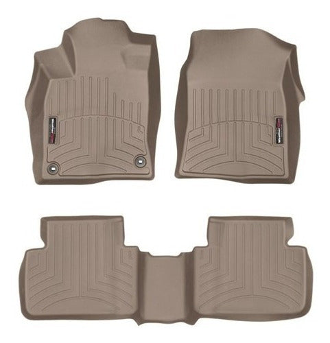 Tapetes Weathertech Civic 2016-2020 - 1ra+2da Filas+caj