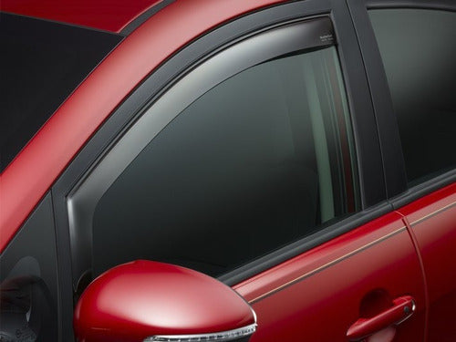 Weathertech 4 Deflectores Kia Rio Hatchback 2012-2017