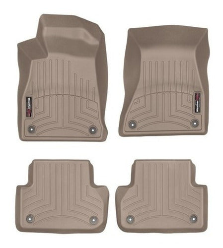 Tapetes Weathertech Audi A4 2017-2019 - 1ra+2dafilas+cajuela