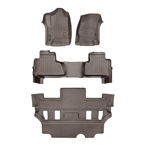 Tapetes Weathertech Yukon 2015-2020 - 1ra+2da+3ra+ Cajuela C
