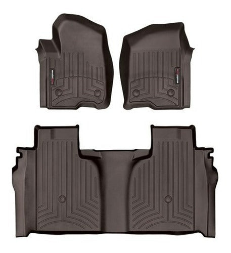 Tapetes Weathertech Sierra 2019-2020 - 1ra+2da Filas