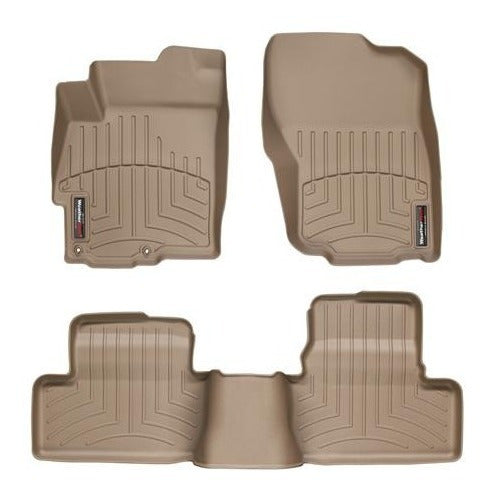Tapetes Uso Rudo Weathertech Lancer 2008-2015 -1ra+2da Filas