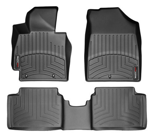 Tapetes Weathertech Veloster 2012-2017 - 1ra+2da Filas
