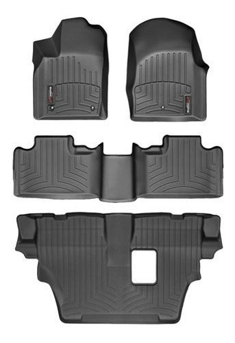 Tapetes Weathertech Outlander 2013-2018 - 1ra+2da+3ra Filas