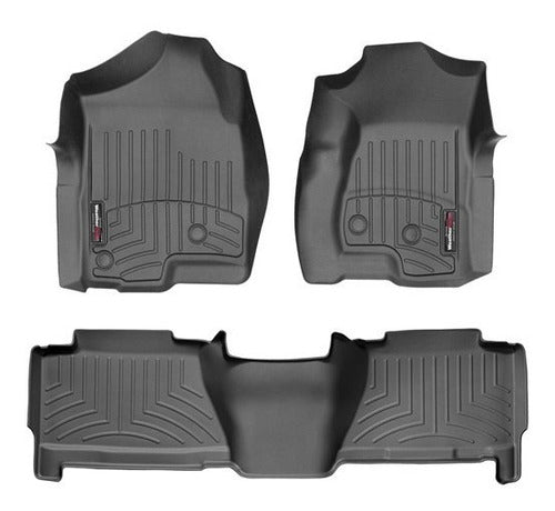 Tapetes Weathertech Silverado 2004-2007 - 1ra+2da Filas