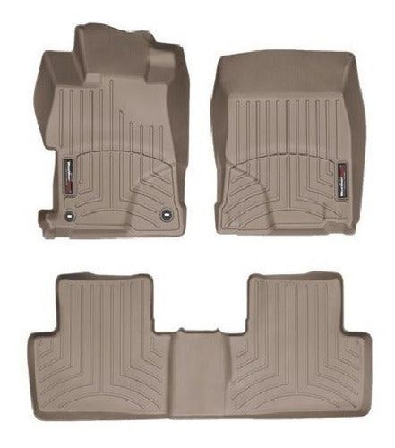 Tapetes Weathertech Civic 2012-2013 - 1ra+2da Filas