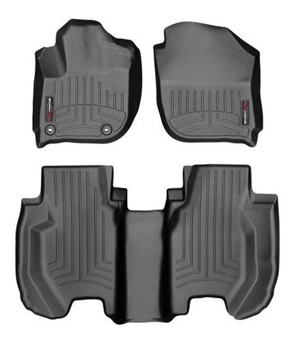 Tapetes Weathertech Accent 2012-2017 - 1ra+2da Filas