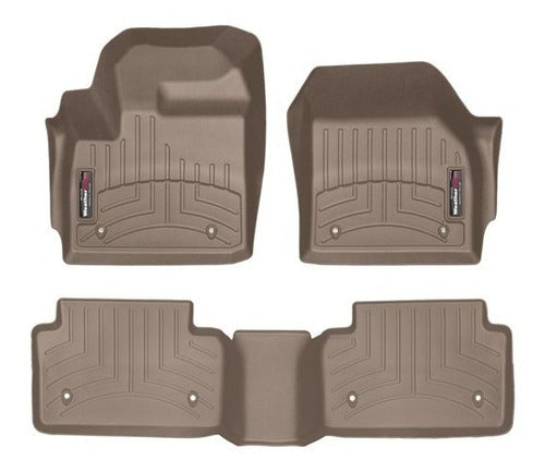 Tapetes Weathertech Jaguar E- Pace 17-20 - 1ra+2da Filas+caj
