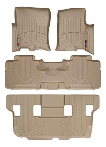 Tapetes Weathertech Navigator 2007-2011 - 1ra+2da+3ra F+ Caj