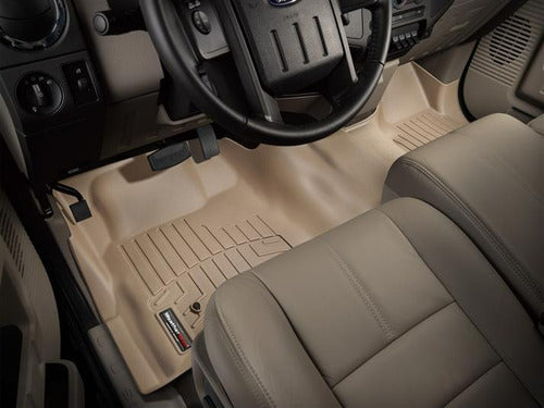 Tapetes Weathertech F-250 2008-2010 - 1ra+2da Filas Dob Cab