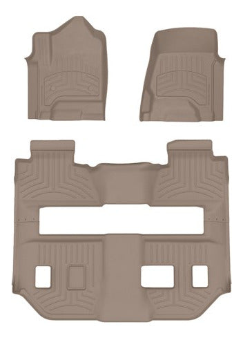 Tapetes Weathertech Suburban 2015-2020 - 1ra+2da/3ra F Hp
