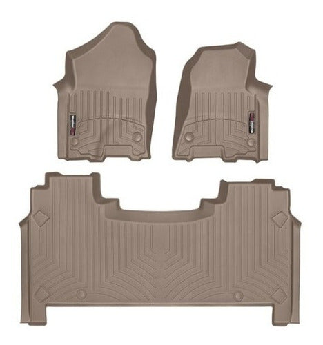 Tapetes Weathertech Ram 19-20 Cabina Doble 1ra+2da Filas