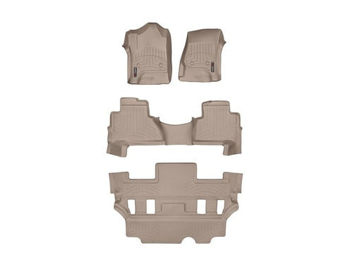 Tapetes Weathertech Escalade 2015-2020-1ra+2da+3ra F+ Caj C