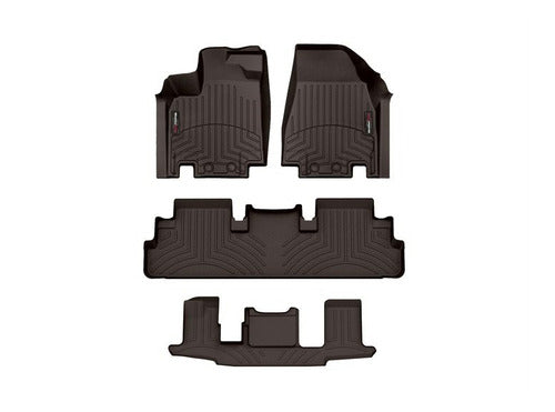 Tapetes Weathertech Pathfinder 2022+ (7 Filas) 1ra+2da+3ra F