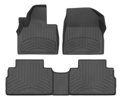 Tapete Weathertech Hp Telluride 2020+ - 1ra+2da Filas