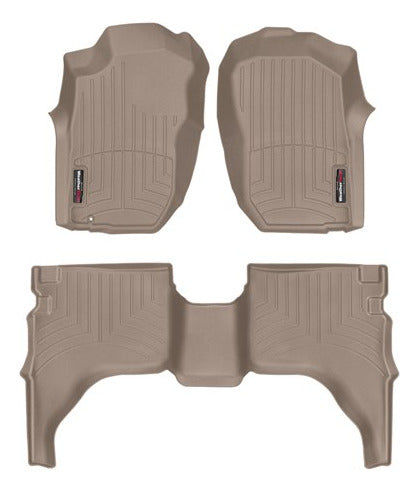 Tapetes Weathertech Tacoma 2001-2004 Dob Cab 1ra+2da Filas