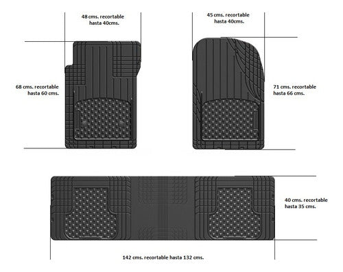 Weathertech Tapetes Universales Byd Shark 2024+