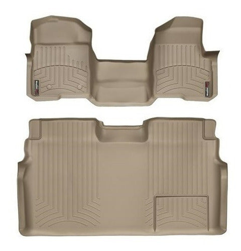 Tapetes Weathertech F-150 Lobo 2009-2014 - 1ra Fila C + 2da