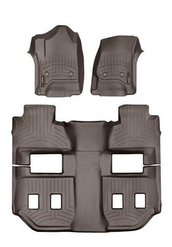 Tapetes Weathertech Suburban 2015-2020 - 1ra+2da/3ra Filas