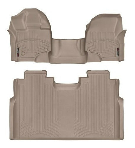 Tapetes Weathertech F-150/lobo 2021+ Doble Cab 1racorr+2da F