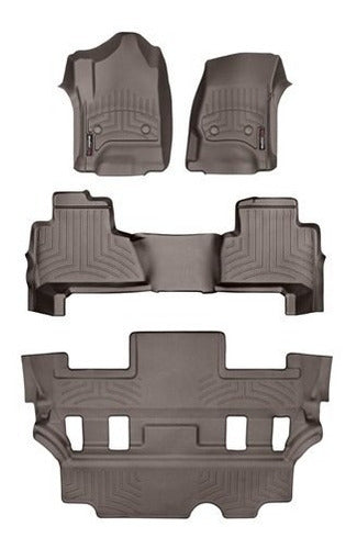 Tapetes Weathertech Yukon 2015-2018 - 1ra+2da+3ra Filas
