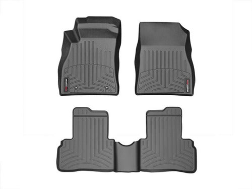 Tapetes Uso Rudo Weathertech Juke 2011-2018 - 1ra+2da Filas