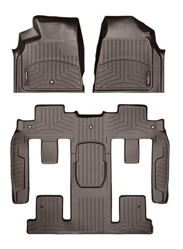Tapete Weathertech Buick Enclave 2008-2017 - 1ra+2da/3a Fila