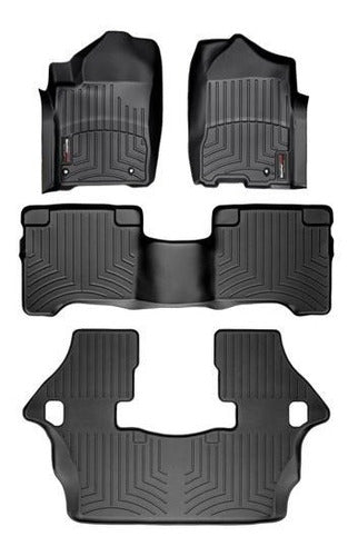 Tapetes Weathertech Armada 2004-2015 - 1ra+2da+3ra Filas + C
