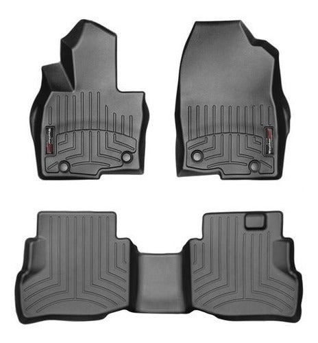 Tapetes Uso Rudo Weathertech Durango 2016+ 1ra+2da Filas